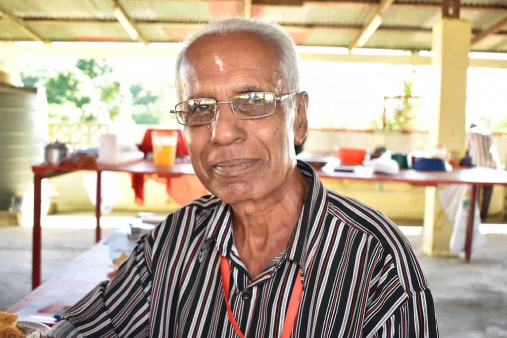 72 year old Ram Prem of Baulevu community 
